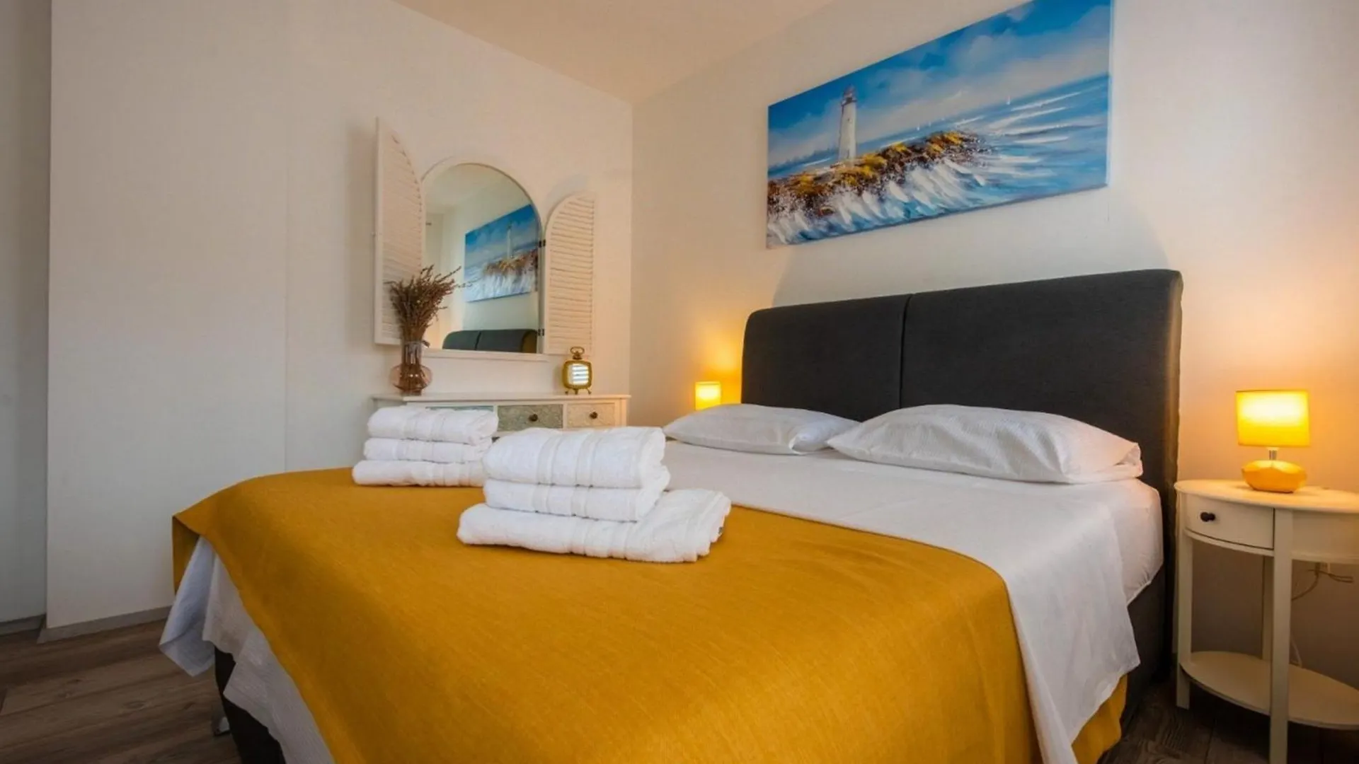 Charming And Tranquil Kastel Gomilica Apartment With Balcony And Patio Kastela Croatia