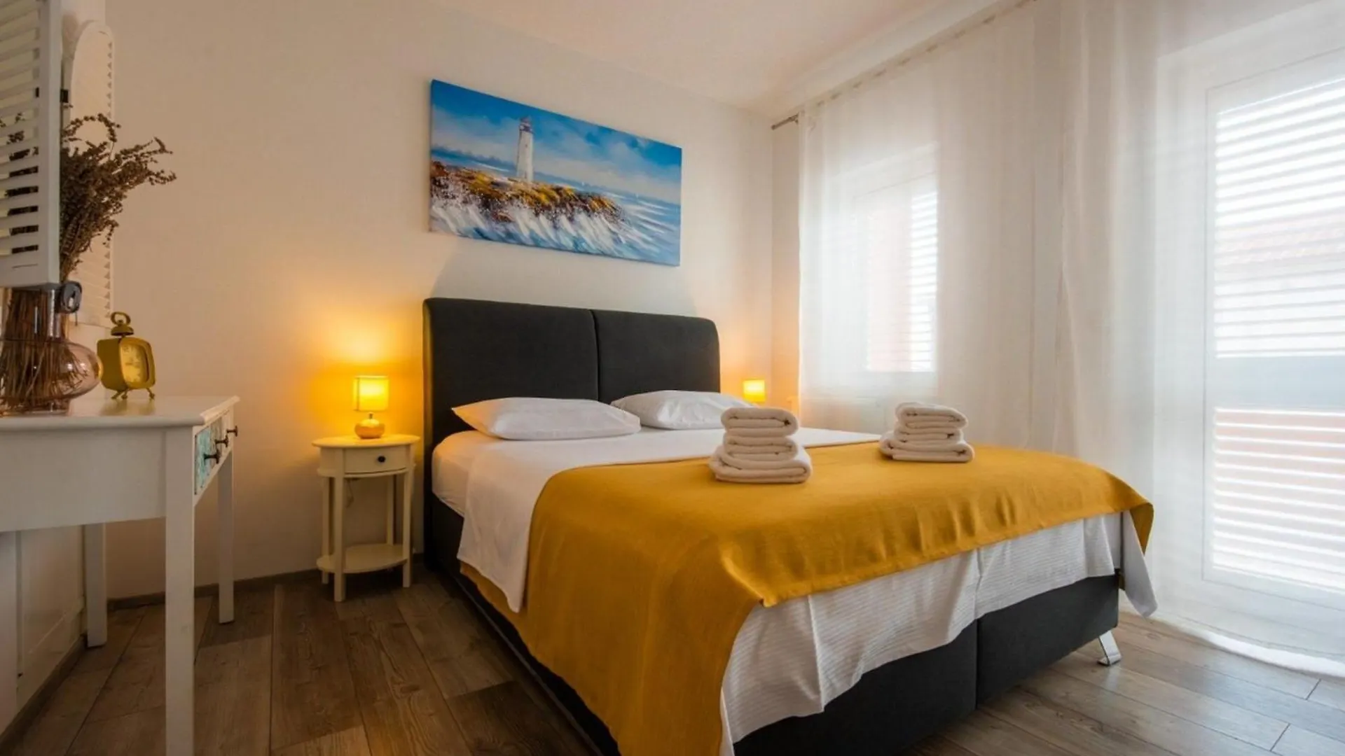 Charming And Tranquil Kastel Gomilica Apartment With Balcony And Patio Kastela Croatia